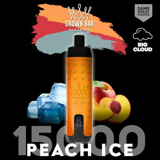 Al Fakher Crown Bar 15000 Puffs Disposable Vape The Vape Company Al Fakher Crown Bar 15000 Puffs Disposable Vape The Vape Company