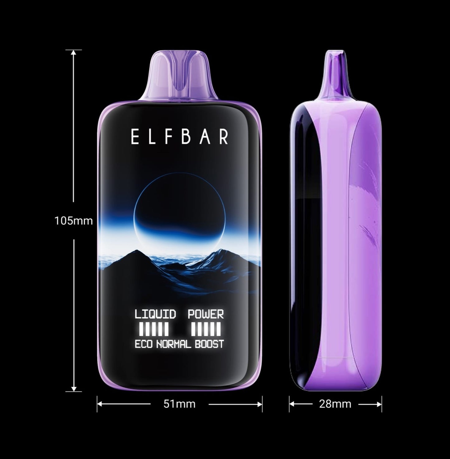 ELF BAR MOONNIGHT 40000 PUFFS DISPOSABLE VAPE