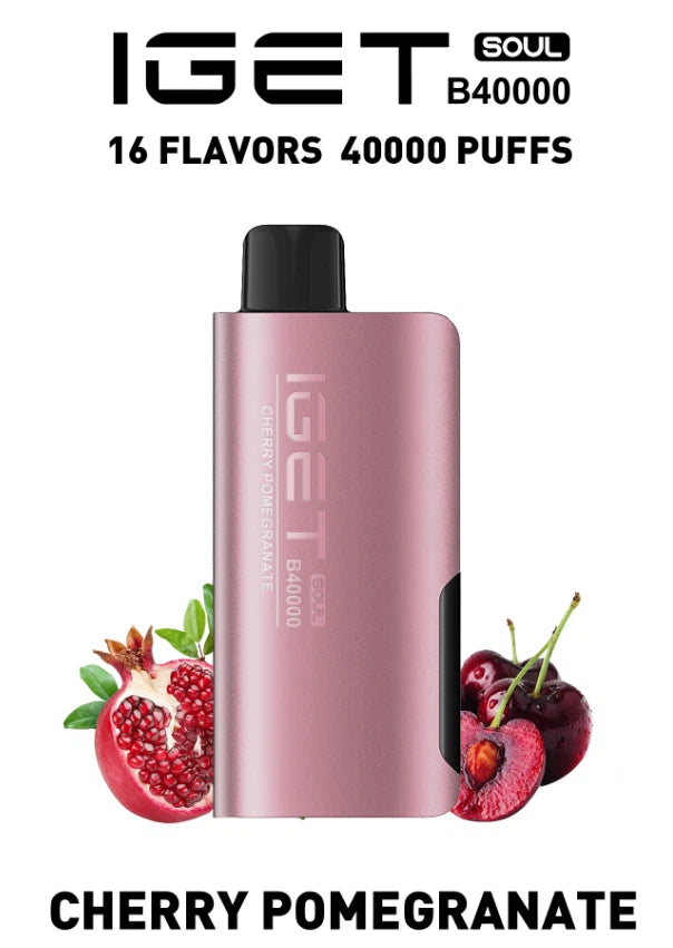 IGET SOUL B40000 Disposable Vape – 40,000 Puffs | Dual Modes + Smart Screen