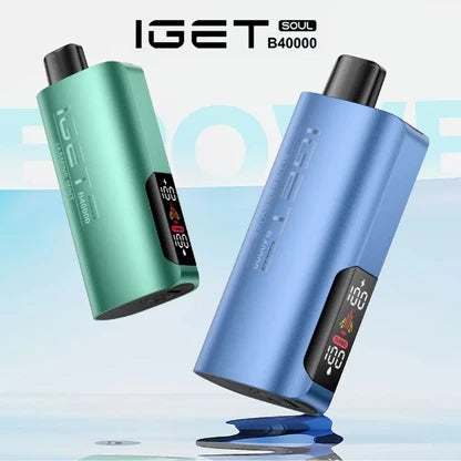 IGET SOUL B40000 Disposable Vape – 40,000 Puffs | Dual Modes + Smart Screen