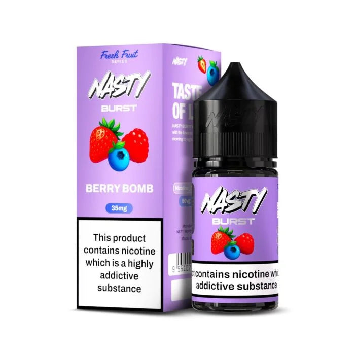 Nasty Burst Fresh Fruit Series 50 MG Nic Salt E-Liquid – 30ml