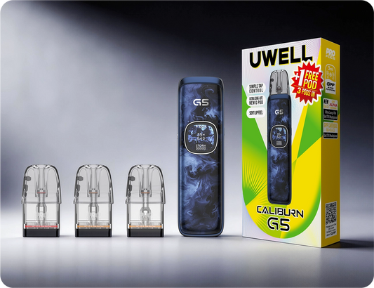 UWELL CALIBURN G5 POD KIT – 35W, 1600MAH | INDIA